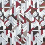 J5033 AALTO 002 Rosso home decoration fabric